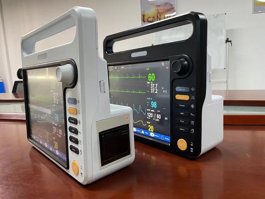 جهاز مراقبة المرضى المحمول EtCO2 متعدد المعلمات لوحدة العناية المركزة الطارئة للمستشفى