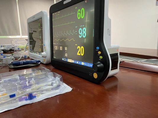 مراقبة القلب في وحدة العناية المركزة الطبية متعددة الأقسام متعددة اللغات مع الشاشة اللمسية