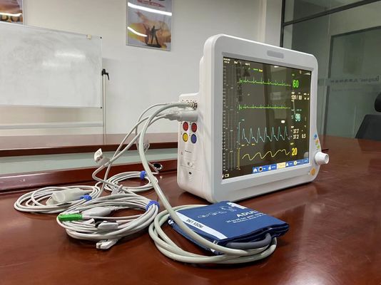 وحدة العناية المركزة الطبية ECG SPO2 و NIPP مراقبة متعددة المعلمات للمستشفى