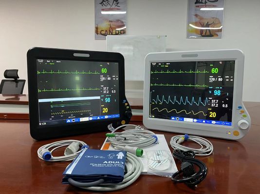 جهاز تشخيص متعدد المعلمات لمراقبة المرضى مع شاشة LCD TFT 15 بوصة OEM