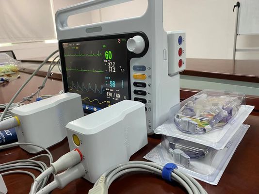 مراقبة المرضى الطبي المستشفى مع SPO2 NIBP OEM ODM