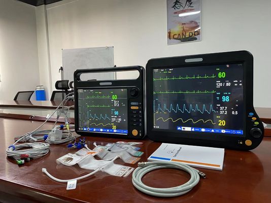 12.1 إنش جهاز مراقبة العلامات الحيوية للمرضى البيطريين متعدد الوظائف