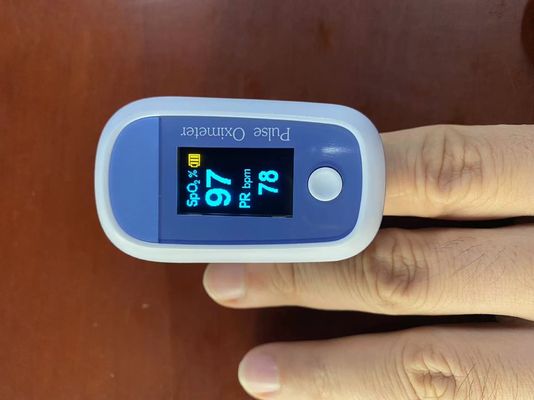 SPO2 مراقبة أوكسيمتر نبضات أصابع OLED مع شاشة ملونة، مراقبة الأكسجين في الدم