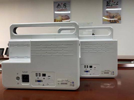 مراقبة المرضى القلبية متعددة المعلمات المحمولة مع ECG SPO2 NIBP Temp Standard