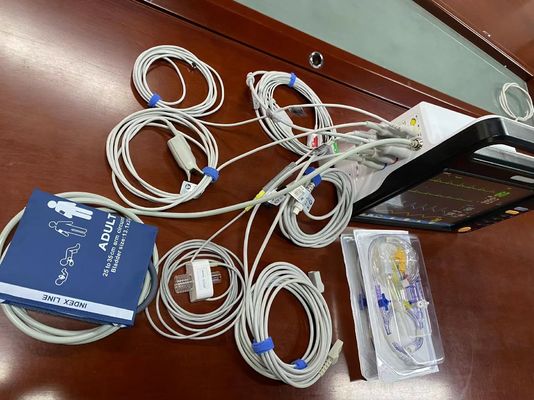 12جهاز مراقبة قلبي متعدد الأقسام ، أجهزة مراقبة العلامات الحيوية للمستشفى