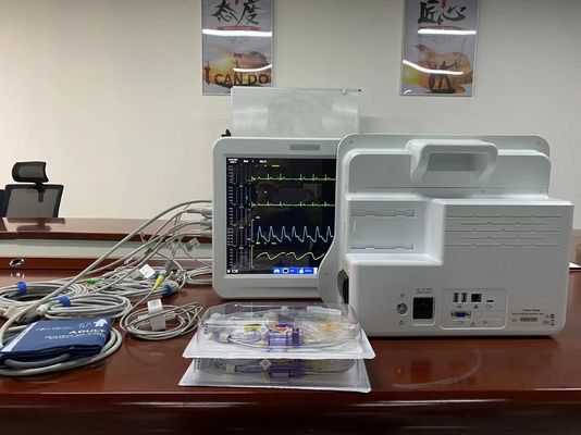 مستشفى آلة الحيوية المحمولة للقيام بمراقبة ECG BP SPO2