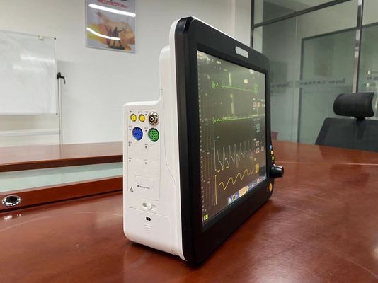 آلة مراقبة الحيوية المحمولة مع ECG SPO2 NIBP Temp