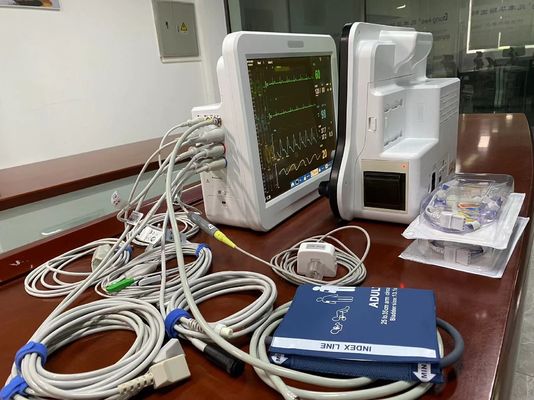 أدوات مراقبة المرضى المحمولة متعددة المعلمات لسيارة الإسعاف في وحدة العناية المركزة