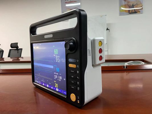 ECG NIBP SPO2 مراقب المريض المُعدّل ، مراقب الأجزاء الحيوية في العناية المركزة لمراقبة القلب