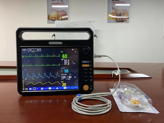 مراقبة المريض التشخيصية الوحيدة متعددة المعايير مع طابعة CMS اللمس