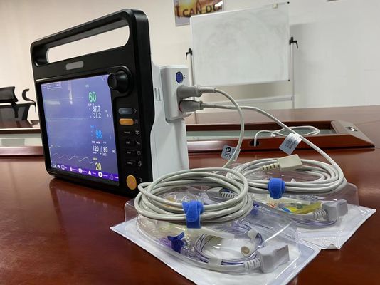 مراقبة المريض التشخيصية الوحيدة متعددة المعايير مع طابعة CMS اللمس