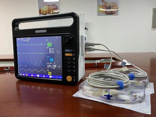 مراقبة المريض التشخيصية الوحيدة متعددة المعايير مع طابعة CMS اللمس