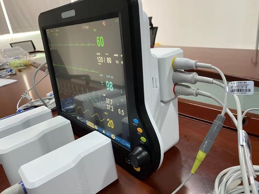 سيارة الإسعاف الطبية مراقبة علامات الحياة متعددة اللغات مع شاشة 15 بوصة OEM