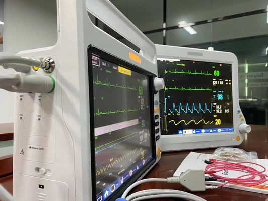 جهاز مراقبة معدل ضربات القلب لدى الأطفال حديثي الولادة متعدد المعلمات مع ECG NIBP SPO2 Standard