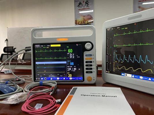 آلة إشارات الحيوية الرقمية للمولود الجديد المحمولة لمراقبة القلب في وحدة العناية المركزة