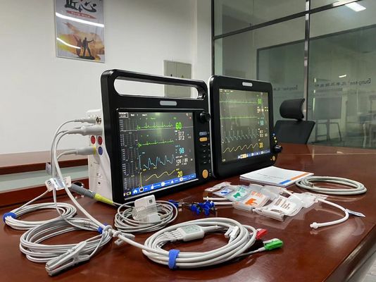 12.1 إنش جهاز مراقبة العلامات الحيوية للمرضى البيطريين متعدد الوظائف