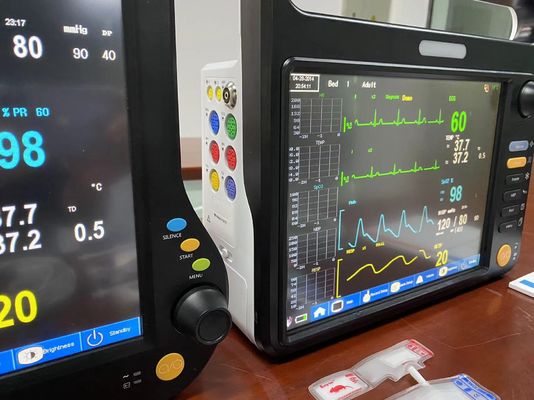 جهاز مراقبة بيطرية متعددة المعايير متعدد اللغات مع شاشة 12.1 بوصة