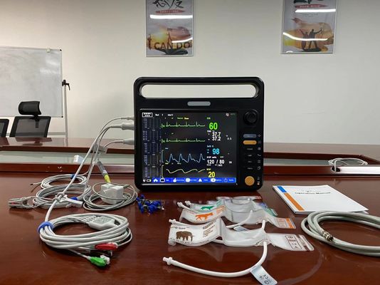 OEM مراقبة متعددة المعايير البيطرية 12.1 بوصة شاشة TFT LCD للعمل الحيوانات الأليفة
