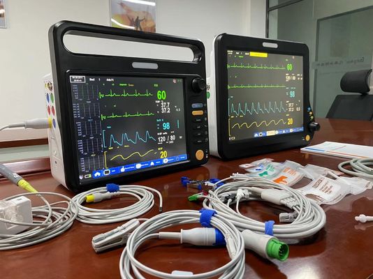 جهاز مراقبة متعدد المعايير البيطرية بدون مروحة للحالات الطارئة في المستشفى