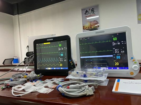 جهاز مراقبة متعددة المعايير الطبية 15 بوصة للجراحة