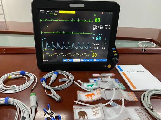 2Temp Resp مراقب متعدد المعايير البيطري متعدد اللغة للتشخيص الجراحي