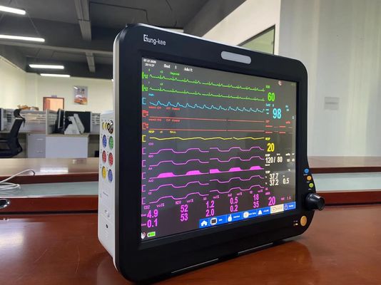 شاشة LCD TFT 15 بوصة مراقبة القلب في وحدة العناية المركزة