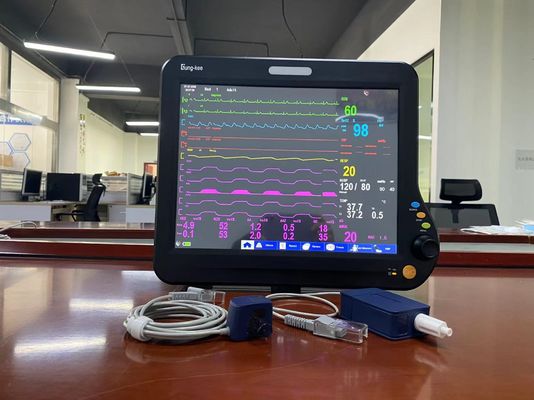 مراقبة التخدير وحدة العناية المركزة مراقبة القلب مراقبة المريض المحمولة متعدد المعلمات