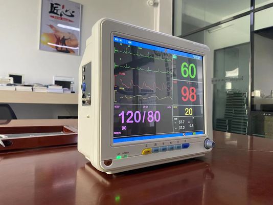 جهاز مراقبة ضربات القلب LCD TFT 12 &quot; منغلق اللون الأبيض SKD OEM مقبول