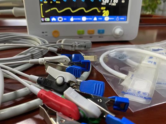 وزن خفيف مراقبة متعددة المعايير البيطرية المحمولة مراقبة العلامات الحيوية البيطرية