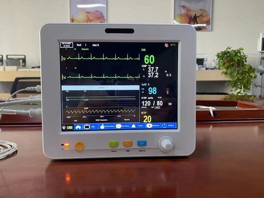 8.4 بوصة مراقبة مرضى القلب حديثي الولادة، ECG SPO2 NIBP Temp مراقبة العلامات الحيوية