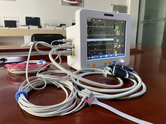 جهاز مراقبة مريض حديث الولادة خفيف الوزن، جهاز ECG SPO2 NIBP Temp