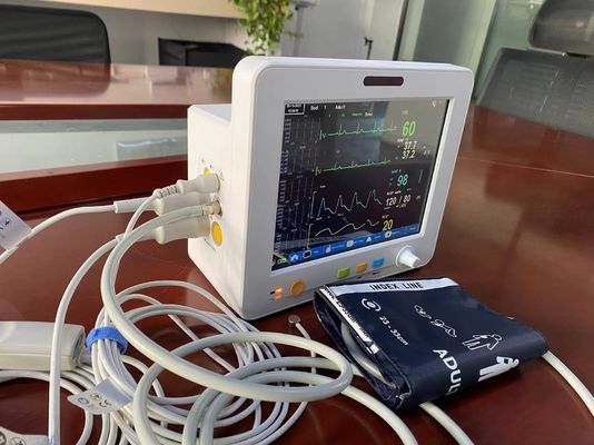8.4 بوصة TFT شاشة LCD مراقبة المريض المحمولة لـ SPO2 NIBP Temp ECG EtCO2